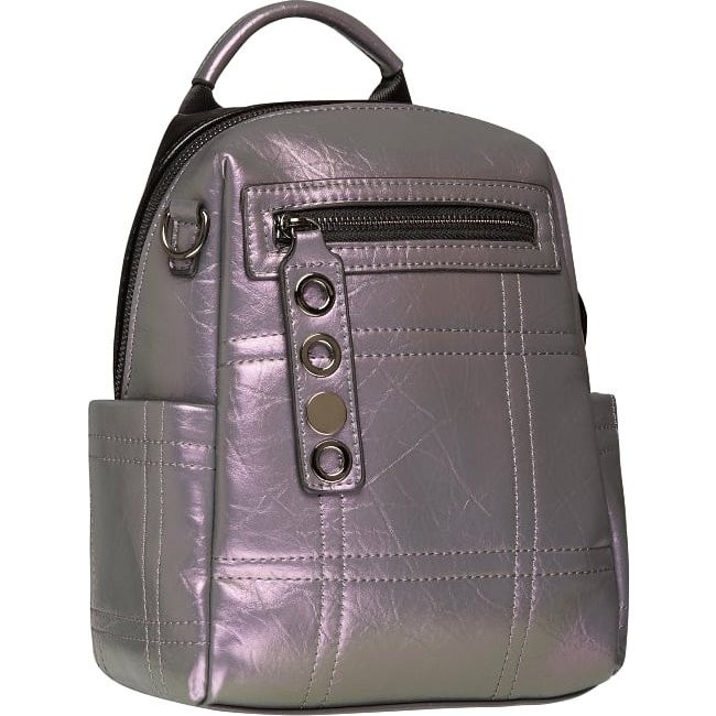 Рюкзак Trendy Bags FUTUR Сиреневый металлик - фото №2