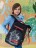Рюкзак школьный Grizzly RB-250-1 черный-красный - фото №13