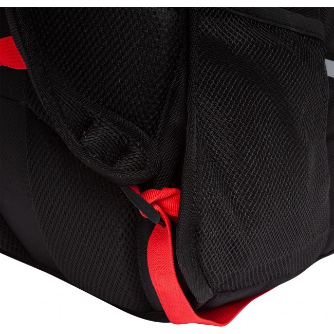 Рюкзак школьный Grizzly RB-250-1 черный-красный - фото №9