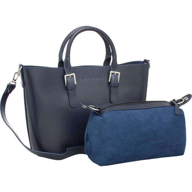 Женская сумка Lakestone Grace Синий Dark Blue - фото №7
