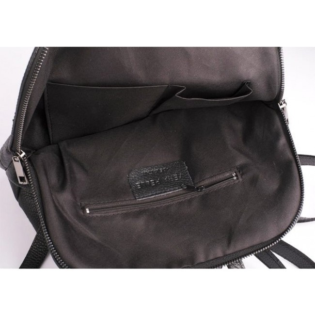 Рюкзак кожаный Ula Pelloro R9-023 Черный - фото №4