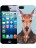 Чехол для iphone Kawaii Factory Чехол для iPhone 5/5s "Олень в костюме" Цветной - фото №1