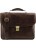 Кожаный портфель для ноутбука Tuscany Leather Alessandria TL141448 Темно-коричневый - фото №1