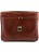 Кожаный портфель для ноутбука Tuscany Leather Alessandria TL141448 Темно-коричневый - фото №6