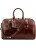 Дорожная кожаная сумка Tuscany Leather Voyager с пряжками  большой размер TL141248 Коричневый - фото №1
