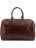 Дорожная кожаная сумка Tuscany Leather Voyager с пряжками  большой размер TL141248 Коричневый - фото №3