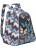 Рюкзак школьный для девочки с бабочкой Grizzly RD-756-4 Зигзаги серо-розовые и бабочки - фото №2