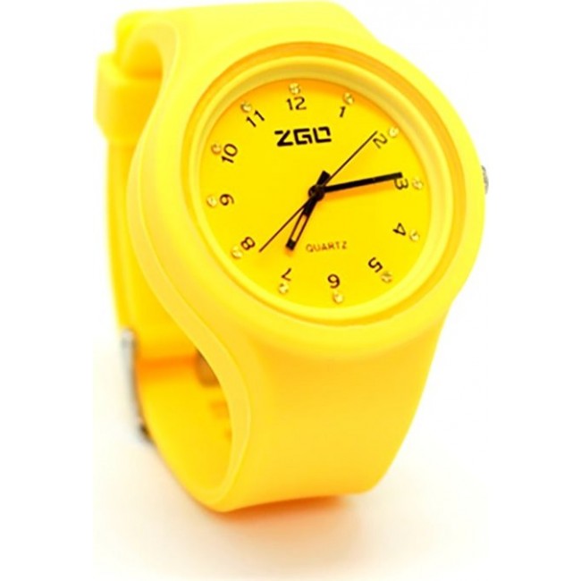 часы Kawaii Factory Часы "Strass plastic" Желтые - фото №1