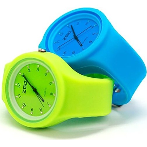 часы Kawaii Factory Часы "Strass plastic" Желтые - фото №4