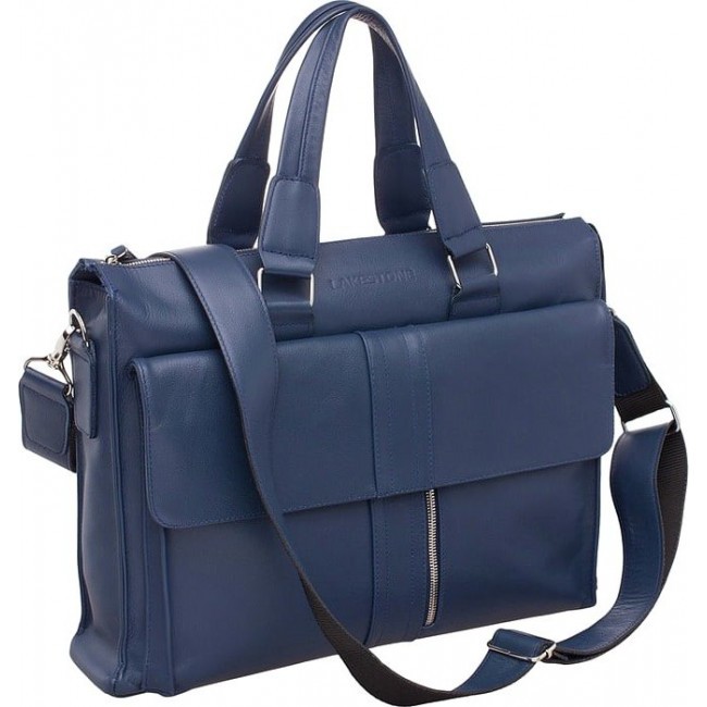Мужская сумка Lakestone Langton Темно-Синий - фото №2