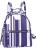 Рюкзак OrsOro DW-838 Фиолетовый и белый - фото №1