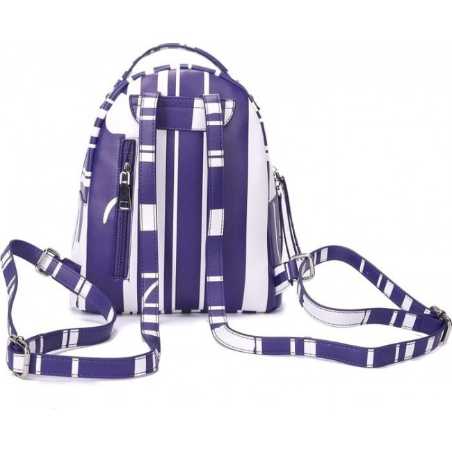 Рюкзак OrsOro DW-838 Фиолетовый и белый - фото №3