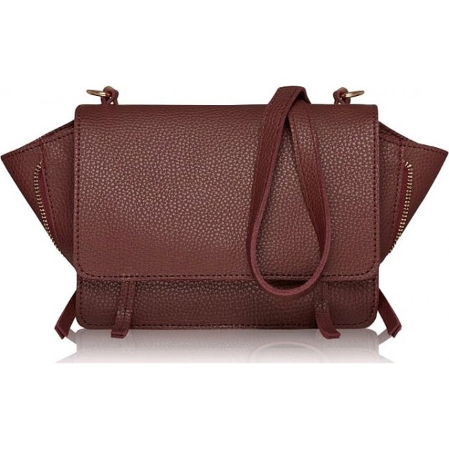Женская сумка Trendy Bags ROBIN Бордовый - фото №2