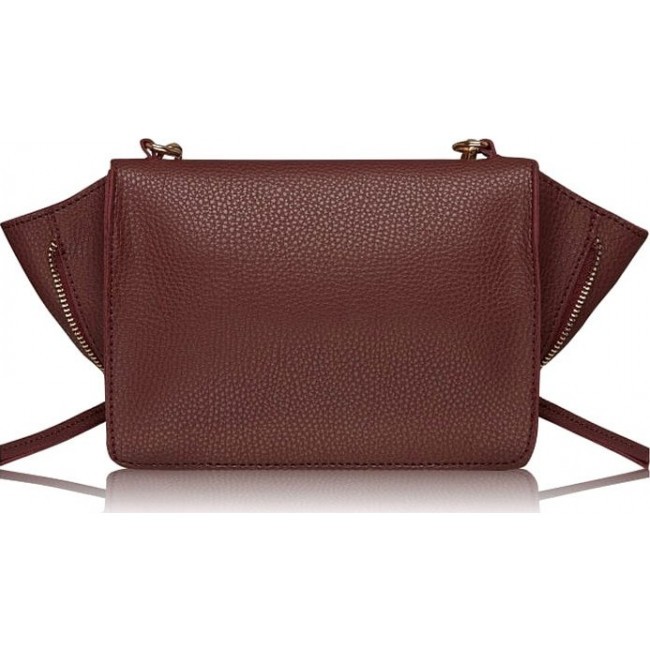 Женская сумка Trendy Bags ROBIN Бордовый - фото №3
