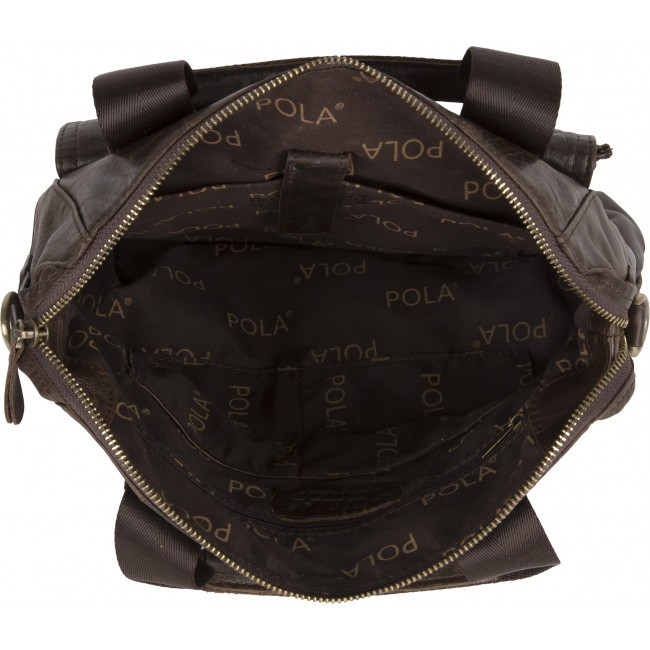 Сумка Pola 5021 коричневая - фото №6