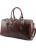 Дорожная кожаная сумка Tuscany Leather Voyager с пряжками  большой размер TL141248 Темно-коричневый - фото №2