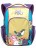 Рюкзак Grizzly RG-660-1 Цветы и птичка (фиолетовый и желтый) - фото №1