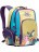 Рюкзак Grizzly RG-660-1 Цветы и птичка (фиолетовый и желтый) - фото №3
