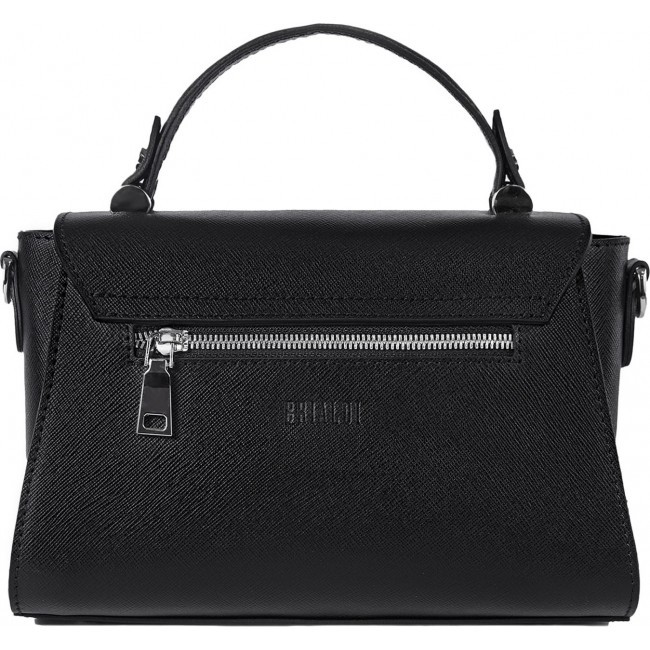 Женская сумочка BRIALDI Laura (Лаура) saffiano black - фото №3