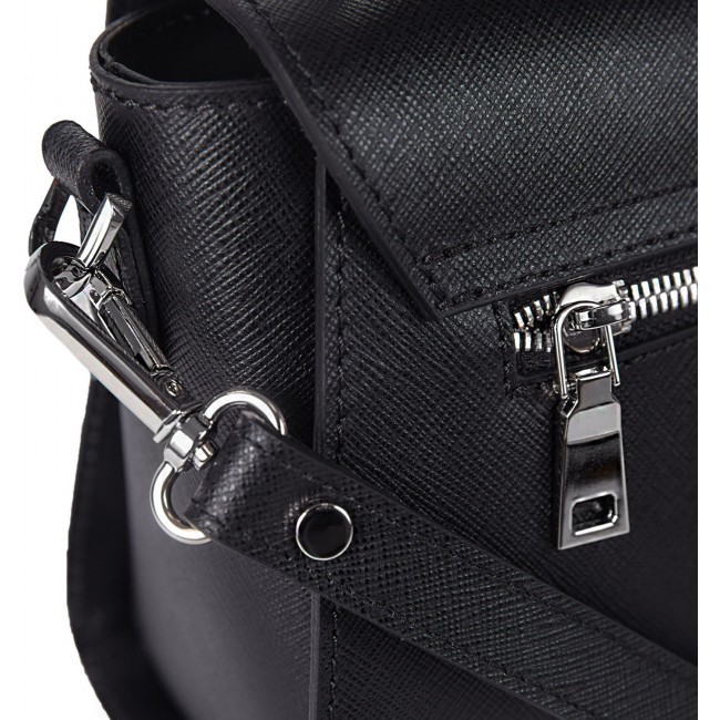 Женская сумочка BRIALDI Laura (Лаура) saffiano black - фото №8