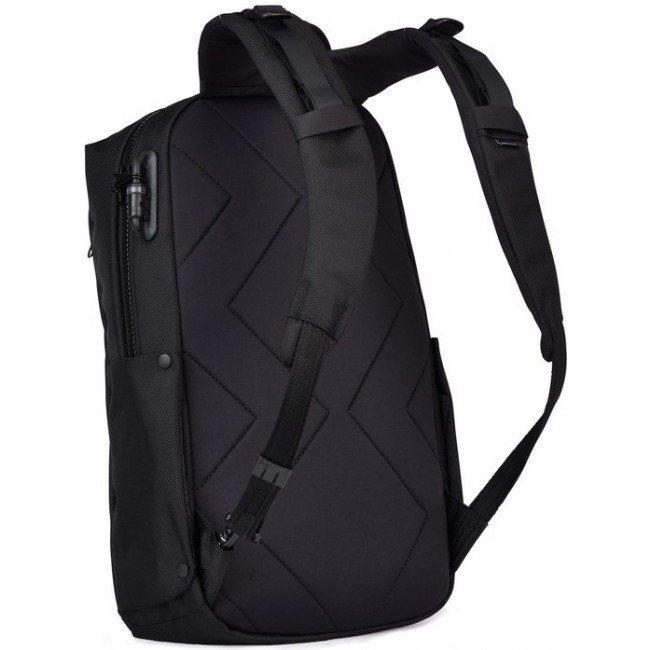Рюкзак в ручную кладь антивор PacSafe Intasafe Backpack Черный - фото №2
