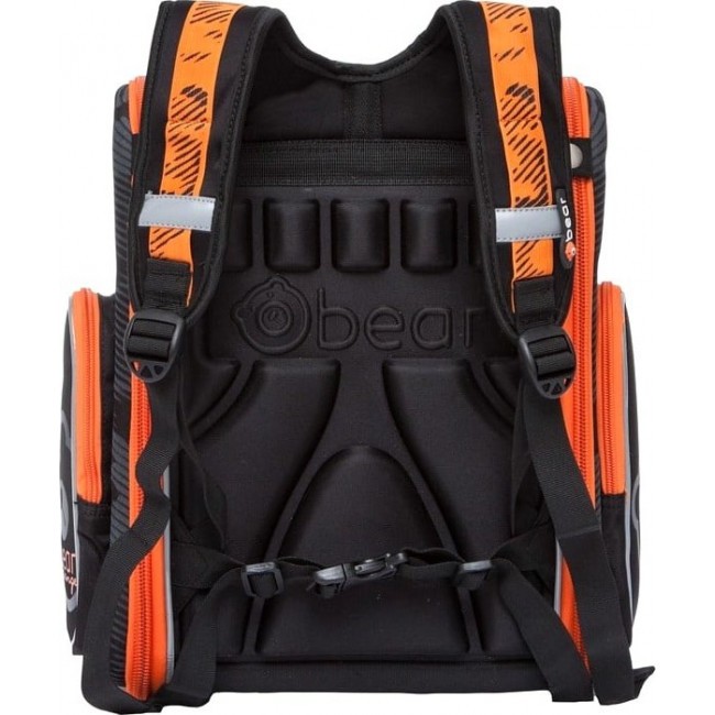 Школьный рюкзак для 1 класса Orange Bear S-21 Черный - фото №3