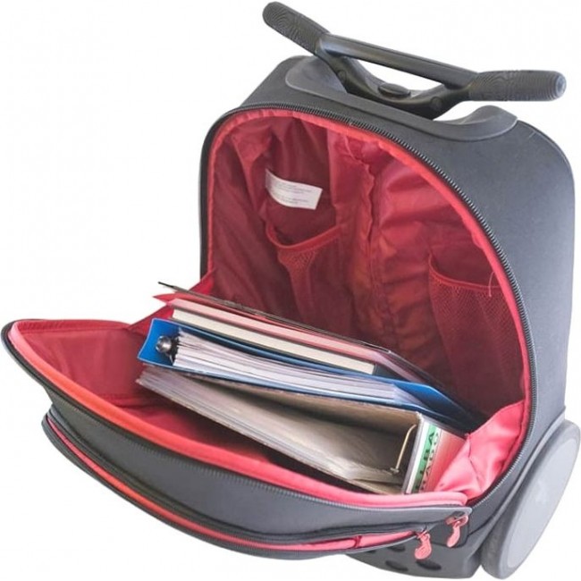 Школьный рюкзак с выдвижной ручкой Nikidom 20901 Цветы Алоха - фото №3