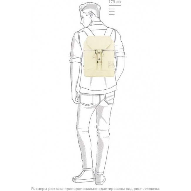 Рюкзак Sofitone RS 002 A15-A15 Слоновая кость - фото №6