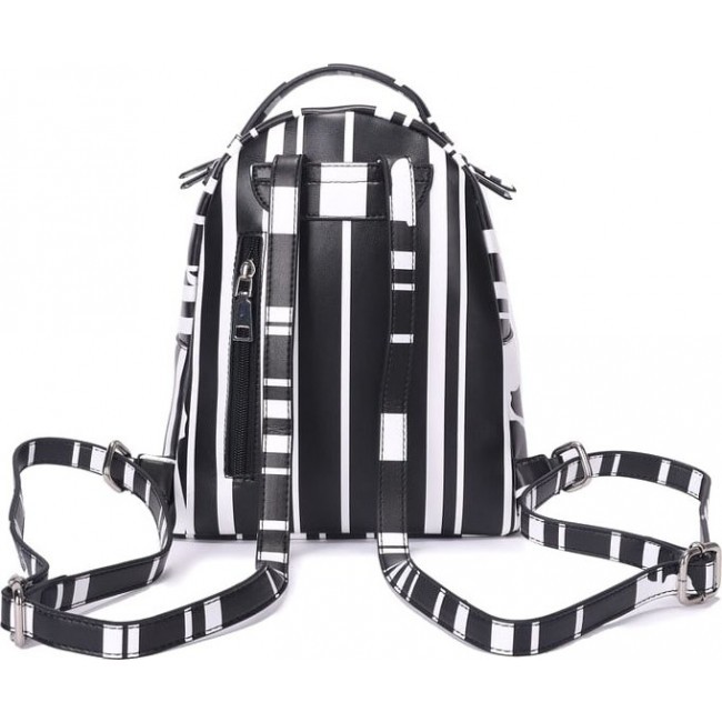 Рюкзак OrsOro DW-838 Черный и белый в полоску - фото №3