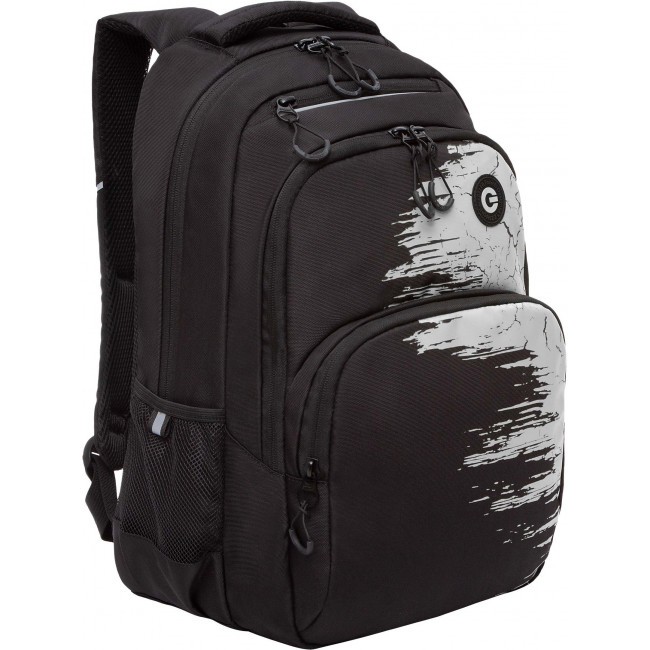 Рюкзак Grizzly RU-230-3 черный-серый - фото №1