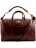 Дорожная кожаная сумка Tuscany Leather Amsterdam TL1049 Темно-коричневый - фото №1