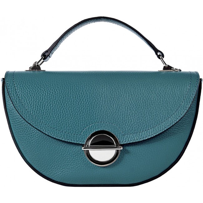 Женская сумочка на плечо BRIALDI Viola (Виола) relief turquoise - фото №2