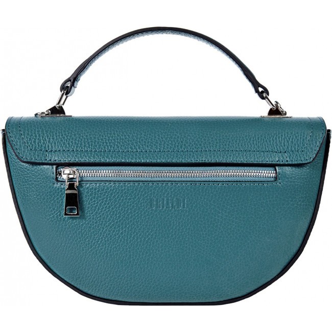 Женская сумочка на плечо BRIALDI Viola (Виола) relief turquoise - фото №3