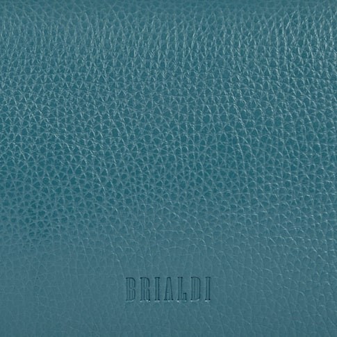Женская сумочка на плечо BRIALDI Viola (Виола) relief turquoise - фото №15