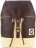Рюкзак Sofitone RM 002 C4-A2 Бордо-Слоновая кость - фото №1