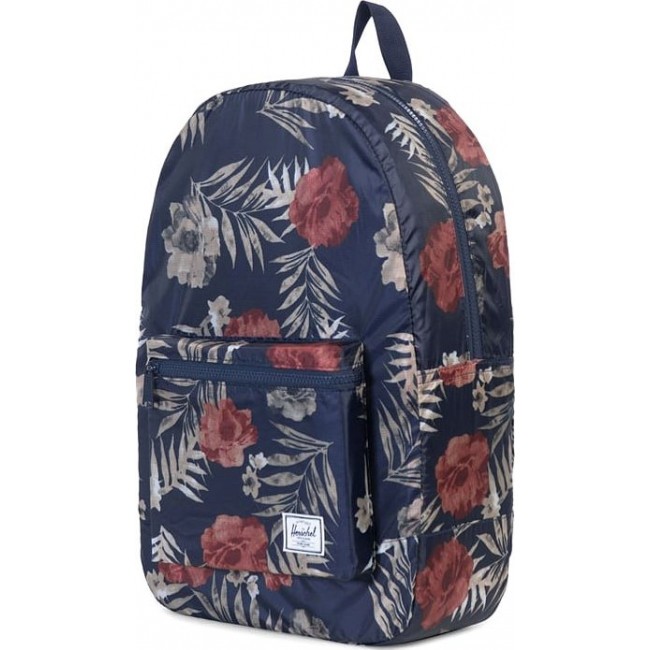 Рюкзак Herschel Packable Daypack Синий с цветами - фото №2