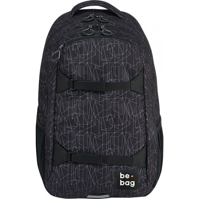 Рюкзак Be.bag Be.exporer Линии на черном - фото №1