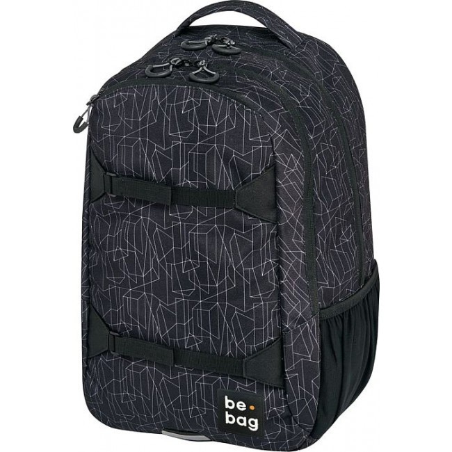 Рюкзак Be.bag Be.exporer Линии на черном - фото №2