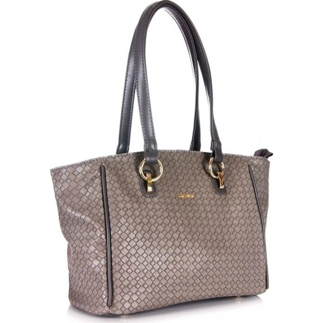 Женская сумка Nino Fascino 3591 E-K grey-grey Серый - фото №2
