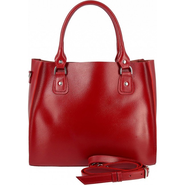 Женская сумка Versado B805 Relief red Рельефный красный - фото №1