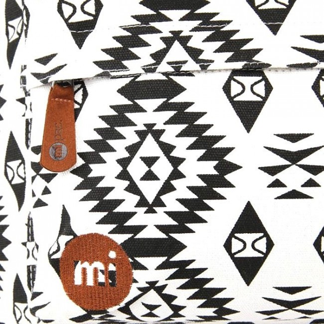 Рюкзак Mi-Pac Premium Native Черно-Белый - фото №3