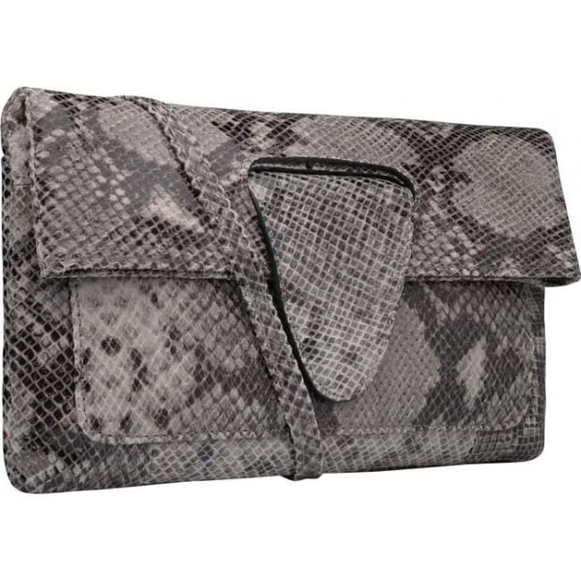 Клатч Trendy Bags K00347 (python) Серый - фото №2