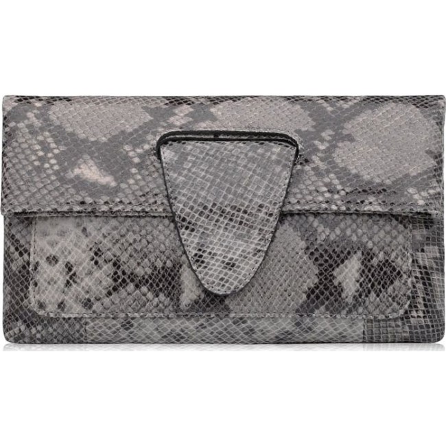 Клатч Trendy Bags K00347 (python) Серый - фото №1