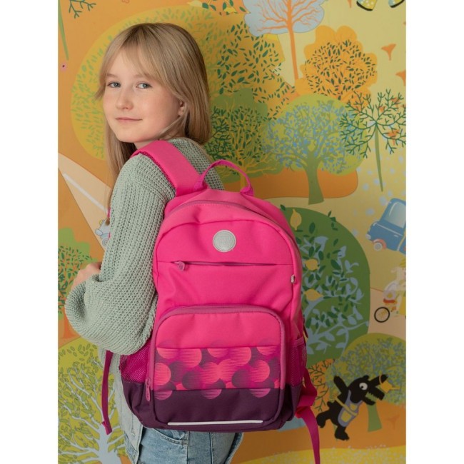 Рюкзак школьный Grizzly RG-164-1 жимолость - фото №14