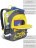 Рюкзак школьный Grizzly RB-157-2 серый-желтый - фото №6
