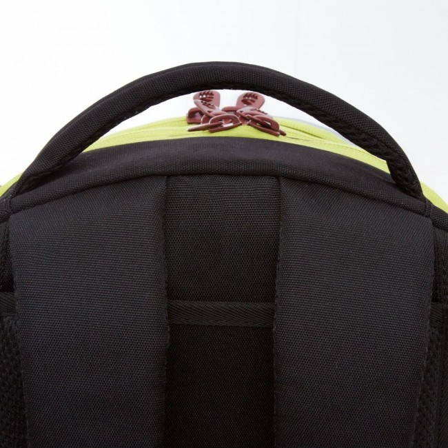 Рюкзак школьный Grizzly RG-168-11 Авокадо черный - фото №11