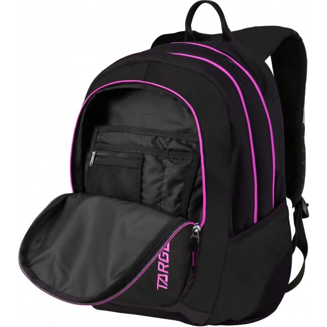 Рюкзак Target 3 zip duel black Pampero pink - фото №4