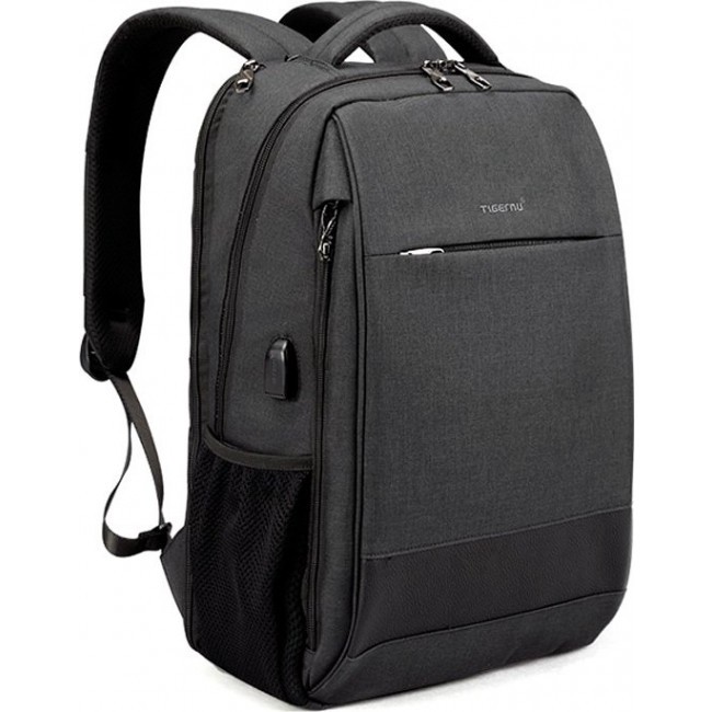 Городской рюкзак Tigernu T-B3516 Темно-серый 15,6 - фото №3