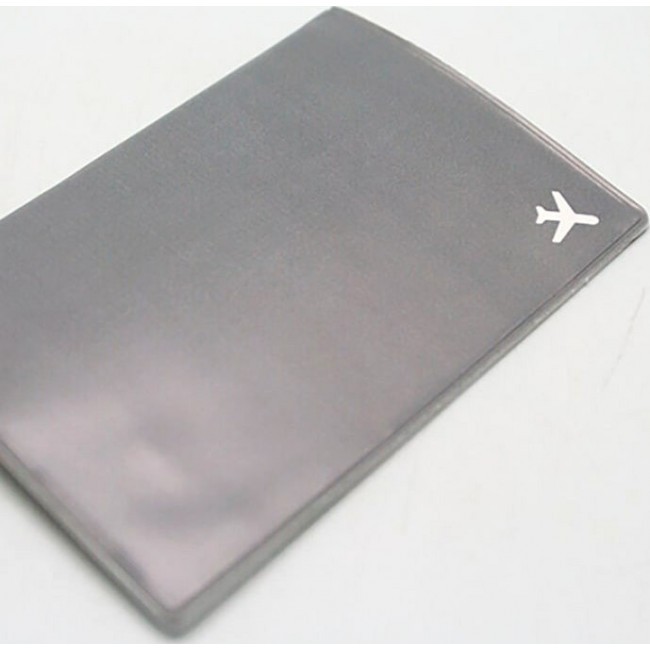 Обложка для паспорта Kawaii Factory Обложка для паспорта Самолет (серая) - фото №2