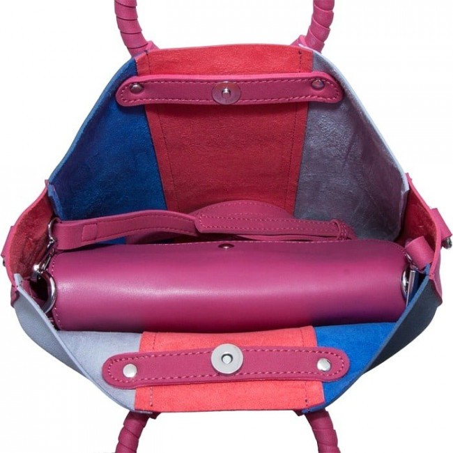 Женская сумка OrsOro D-032 Фиолетовый - фото №4
